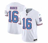 Men & Women & Youth Tennessee Titans #16 Treylon Burks White 2023 F.U.S.E. Vapor Limited Throwback Jersey,baseball caps,new era cap wholesale,wholesale hats
